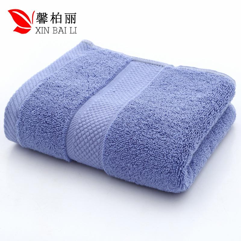Pure cotton towel, cotton absorbent face towel thickened 130g gift