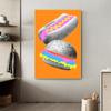 Funky And Delicious Hot Dog Hamburg Poster Druck Leinwand Malerei Moderne Wand Kunst Bilder Küche Esszimmer Home Decor Cuadros