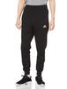 Adidas DTU71 Basic Fleece Tracksuit Black Men's 3-Stripes Set, (IJ6067)