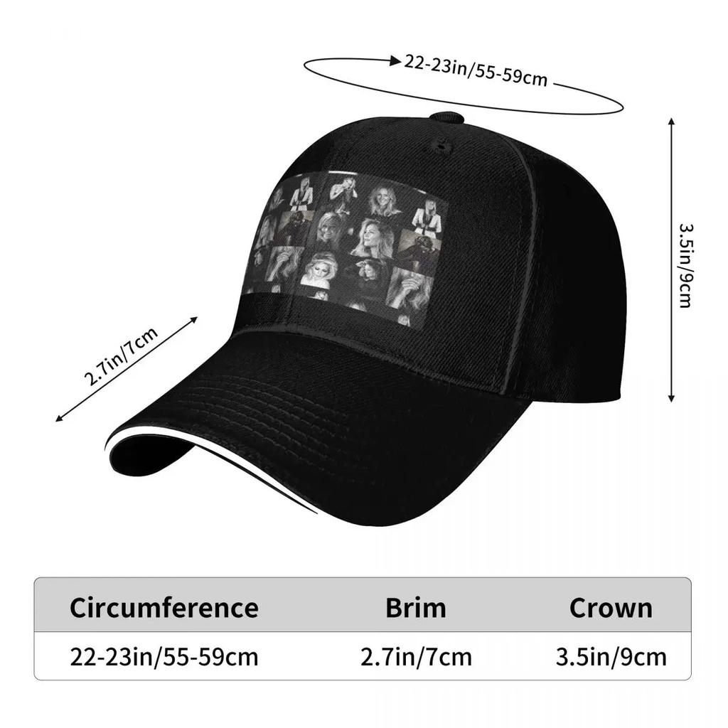 Helene Fischer Collage Baseball Cap Sports Cap Beach Bag Hat Man For The Sun Dropshipping Men Caps Women's