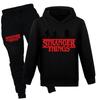 Modisches Bedrucktes Lockeres Sweatshirt Lässige Vielseitige Kleidung Sets Jungen
