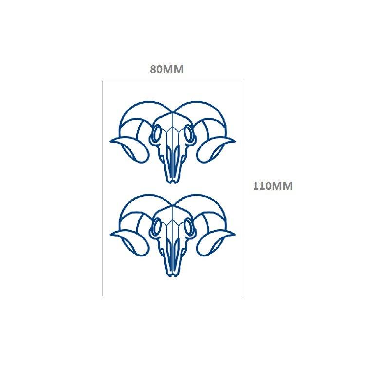 Emmy Lines Princess Small Pattern Herbal Gradual Change Semi-Permanent Waterproof Tattoo Sticker Simulation Tattoo Sticker