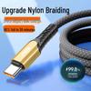 240W Super Fast Charging Type-C Cable for Huawei, Vivo, Oppo, Honor - Compatible with Car Chargers