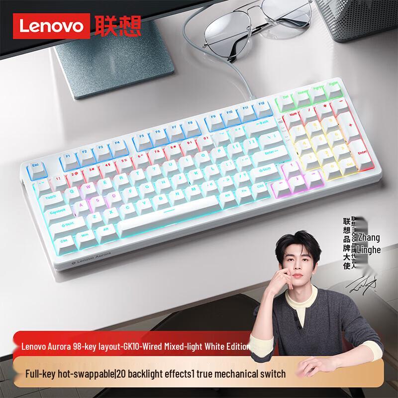 

Lenovo GK10 Hot-Swappable Mechanical Gaming Keyboard