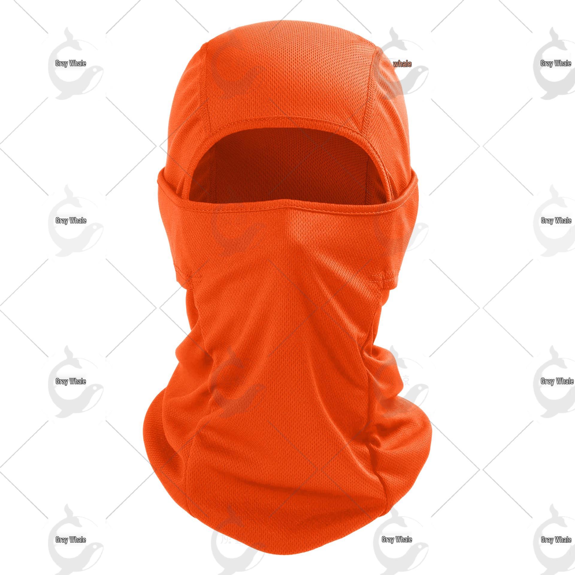 

Ветрозащитная велосипедная маска балаклава: Дышащая солнцезащитная маска-балаклава с тигром для занятий спортом на открытом воздухе и мотоспортом One Size оранжевый/красный