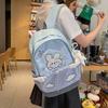 Schoolbag Taro Mist Purple Design Sense School Bag Female Japanese Junior High School Students Cute Children Backpack Female Light High Value Backpack