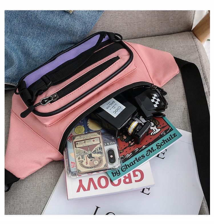 Vielseitige Canvas Umhängetasche für Damen - Hochwertige Bauchtasche für Pendler & Outdoor-Sport