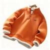 Winter Children's Lambswool Sweatshirt Boys Fleece Pullover Girls Thicken Warm Jumper Autumn Kids Long-Sleeved Casual Clothes