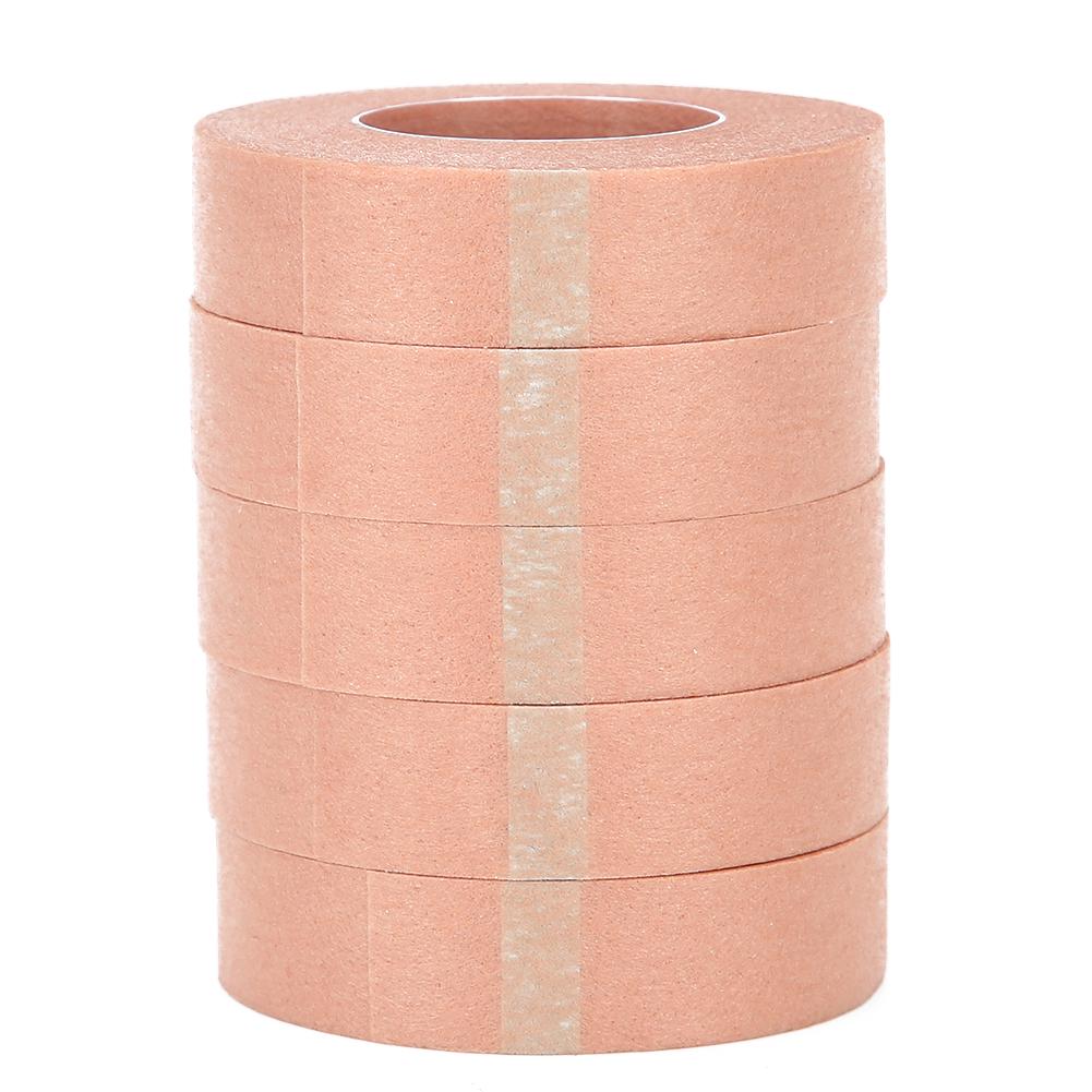 

5pcs Eyelash Extension Tape Non Woven Fabric Grafting Eyelash Tape Eyelash Extension Tools(1.25cm )