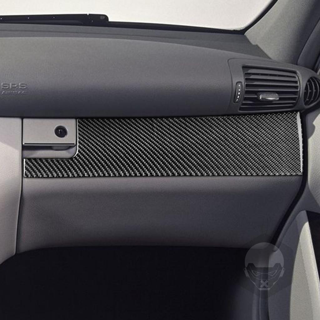 Do Mercedes-Benz Klasa C W203 2005 2006 2007 Panel Pokrywy Schowka Samochodowego Listwa Dekoracyjna Prawdziwe Włókno Węglowe Stylizacja Wnętrza