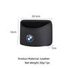 BAGI7 Car Sticker Car Trash Can Hanging Box Storage Bag Organizer Accessories For BMW E46 E90 E60 F10 E39 F30 E36 F20 E87 E90 E70 E91
