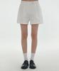 CLOVE [24Ss Clove] Buckle Pocket Shorts (White)