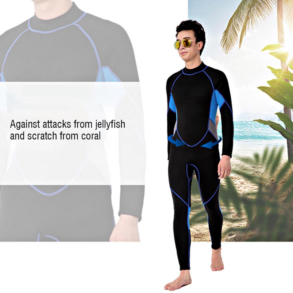 3mm Long sleeved Pants Thermal Thickened Swimming Snorkeling Diving Suit SurfingWetsuit