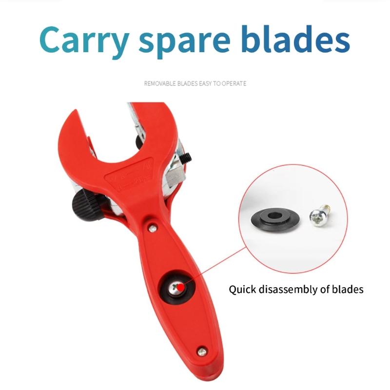Ratchet Pipe Cutter for Quick and Clean Cutting On Metal Pipe Applications Pipe Cutter Ratchet Cutter