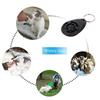 Pet Trainer Oval Shape Elastic ABS Dog Training Clicker for Outdoor