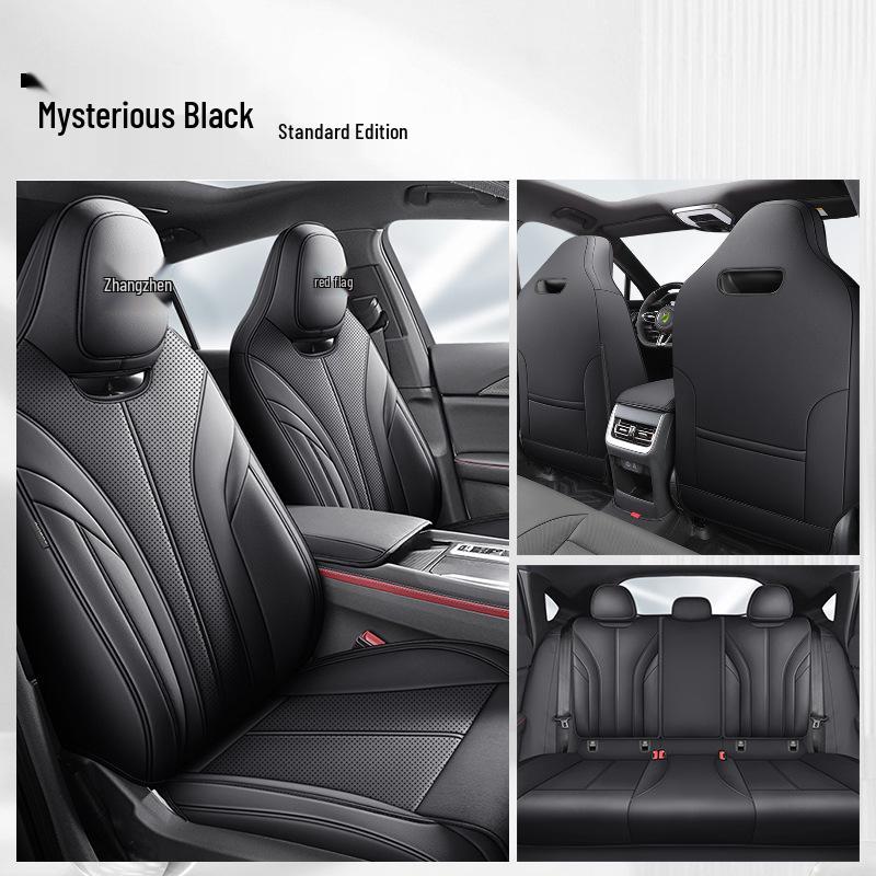 Hongqi H6 Full Surround Leather Seat Cover - Four Seasons Universal Fit