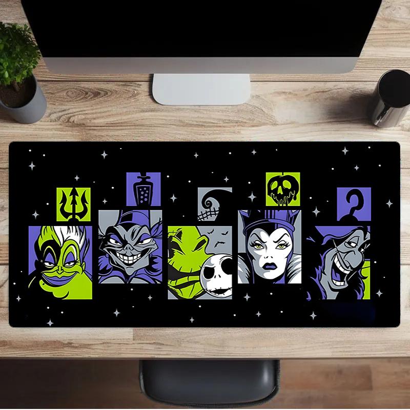 Böse Königinnen Collage Mauspads, Gaming-Mauspads, Tastaturpads, Schreibtischdekoration für Computer-Notebook, Fan-Geschenk, Geburtstagsgeschenk