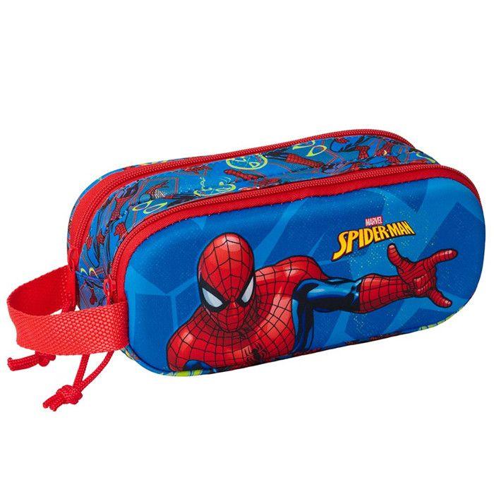 Spiderman Marvel 3D Pennal 21 CM - 2 rom