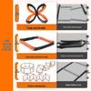 Escada Multifuncional de Agilidade e Fitness Infantil: Design de Borboleta, Amarelinha, Barreiras, Step Trainer de Basquete, Escada de Corda.