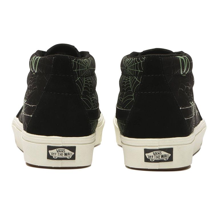 Vans Sk8 Comfycush Mid-Top Skate Shoes Unisex Skate Shoes Dark-Green VN0A4UW14CU