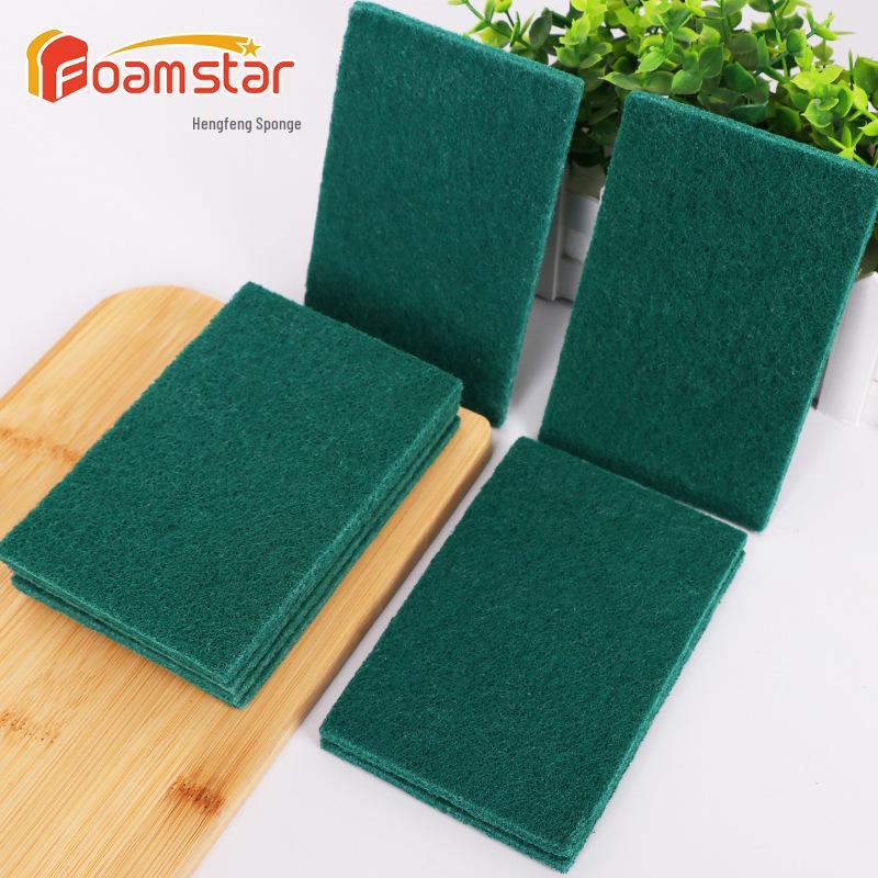 Rust Removal Nylon Kitchen Scouring Sponge and Dishwashing Cloth Set