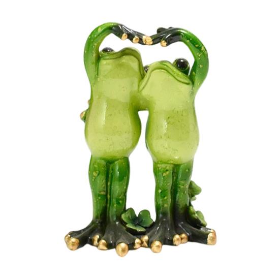 Christmas Santa Hat Frog Statue Indoor Outdoor Garden Frog Resin