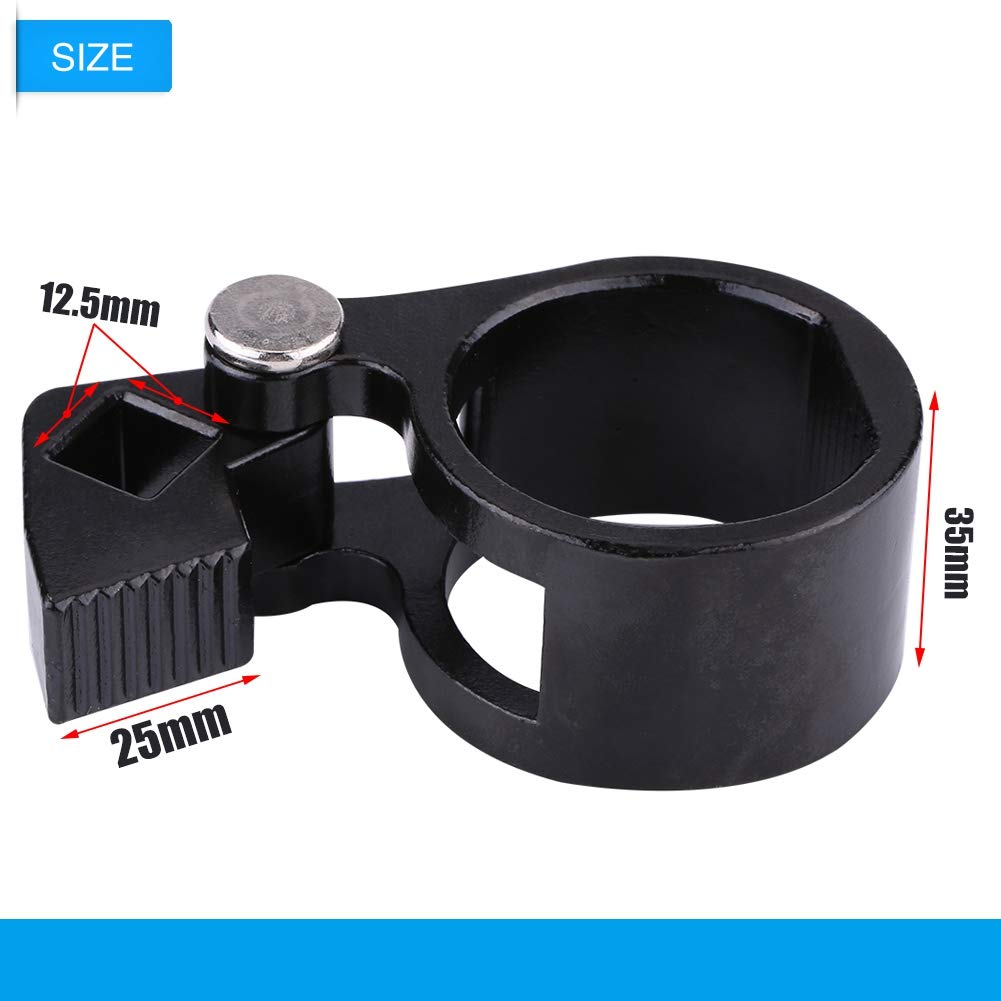 Qiilu 27mm-42mm Tie Rod End Wrench Tie Rod End Tool Tie Rod End Removal Vehicle Maintenance Special Tool Universal