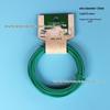Green 1.8mm Plastic Coated Iron Tie Wire for DIY Flower Support, 15M