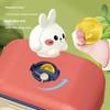 7606 Automatic Money Rolling ATM Deposit Machine Fingerprint/Key Unlock Piggy Bank Toy