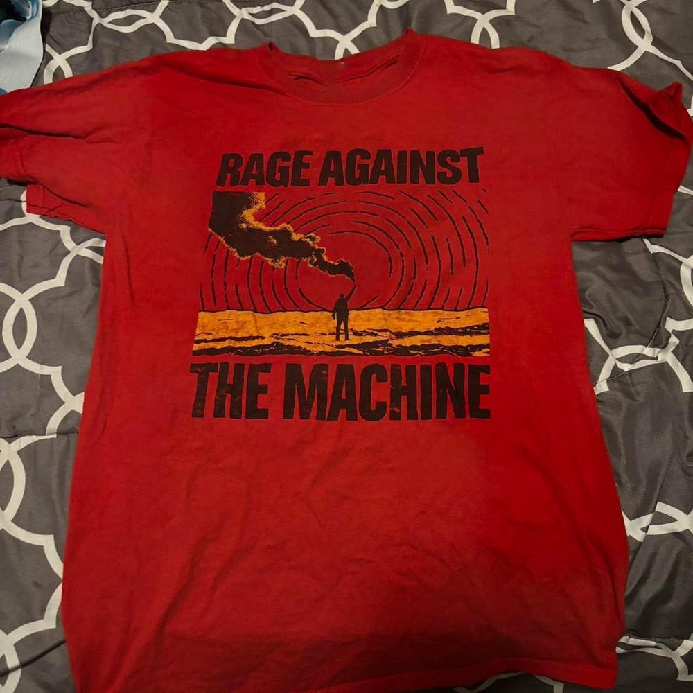 

New RAGE AGAINST THE MACHINE Christmas Gift Unisex S-5XL Shirt CA334 Unisex T-Shirt XXXL