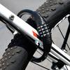 Hochsicheres Fahrrad-Zahlenschloss, scherfester Stahlkabel-Legierungszylinder, ultimativer Schutz, Mountainbike-Schloss