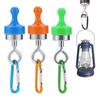 Magnetic Hook Carabiner Tent Hook Camping Heavy Duty Anti-slip Magnets Hooks Outdoor Hook Hanger Multi-Functional Lamp Hook