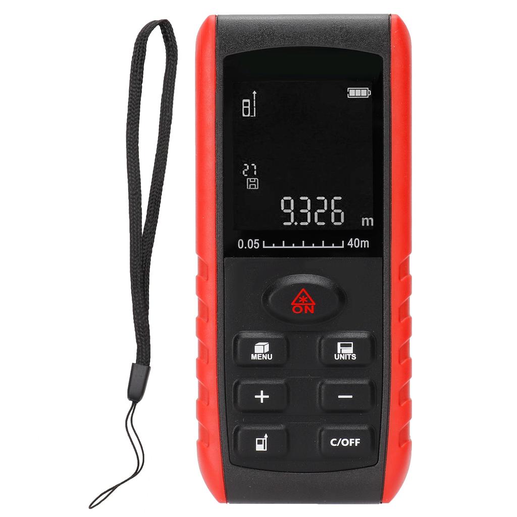 KXL-E40 Laser Range Finder with Display Hand Held Distance Measuring Equipment 0.05-40m