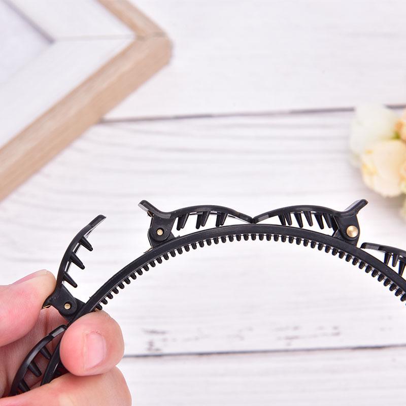 Double Bangs Hairstyle Hairpin Hairdressing Hairpin Headband Womens Headwear