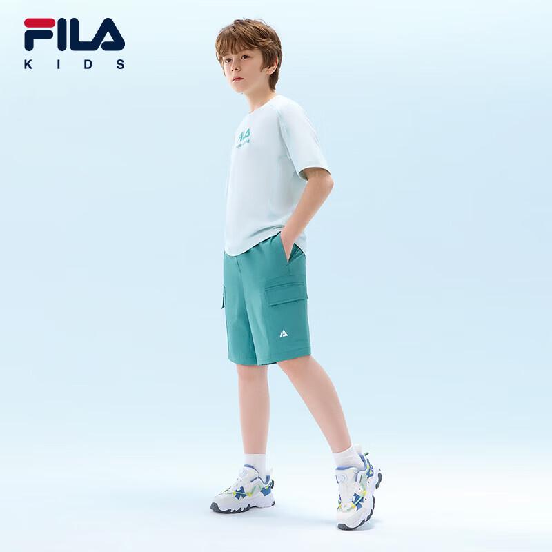 FILA Boys' Summer Woven Mid-Length Shorts