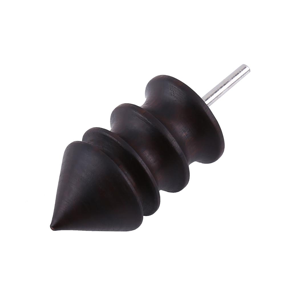 1pc Blackwood Wooden Leather Craft Edge Burnisher Pointed Head Tool