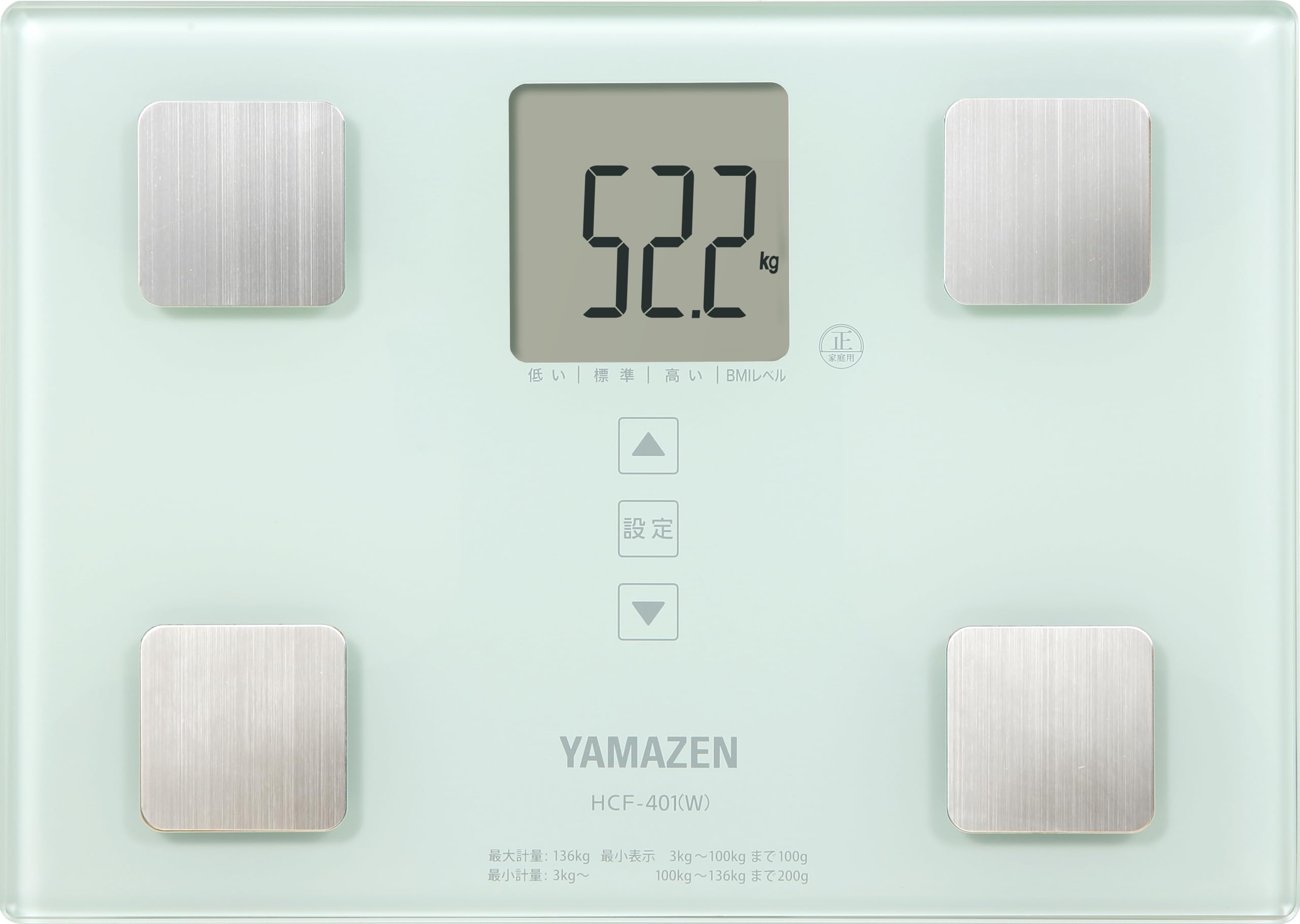 

Weight Body Composition Body Fat Body Composition Digital Health Meter Fat Metabolic Maximum of 10 White [Yamazen] Scale, Meter, Meter, Meter, білий