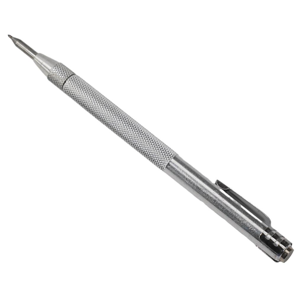 Professionelles 12-teiliges Anreiß- und Gravierwerkzeugset Karbidspitzen zum Markieren von Glas, Keramik und Metall Ergonomischer Aluminiumkörper