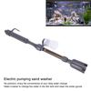 Aquarium Gravel Cleaner, Telescopic Fishing Vacuum Gravel Cleaner Electric Fax Vacuum Aquarium Siphon Water Changer Fishing Changer for