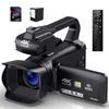 4K 60FPS ულტრა HD ვიდეოკამერა პულტით YouTube 18X ციფრული AF პაუზა HDMI ხელის 64GB SD იაპონური ინსტრუქციის სახელმძღვანელო 64.0MP WIFI, 2.4G კონტროლი,