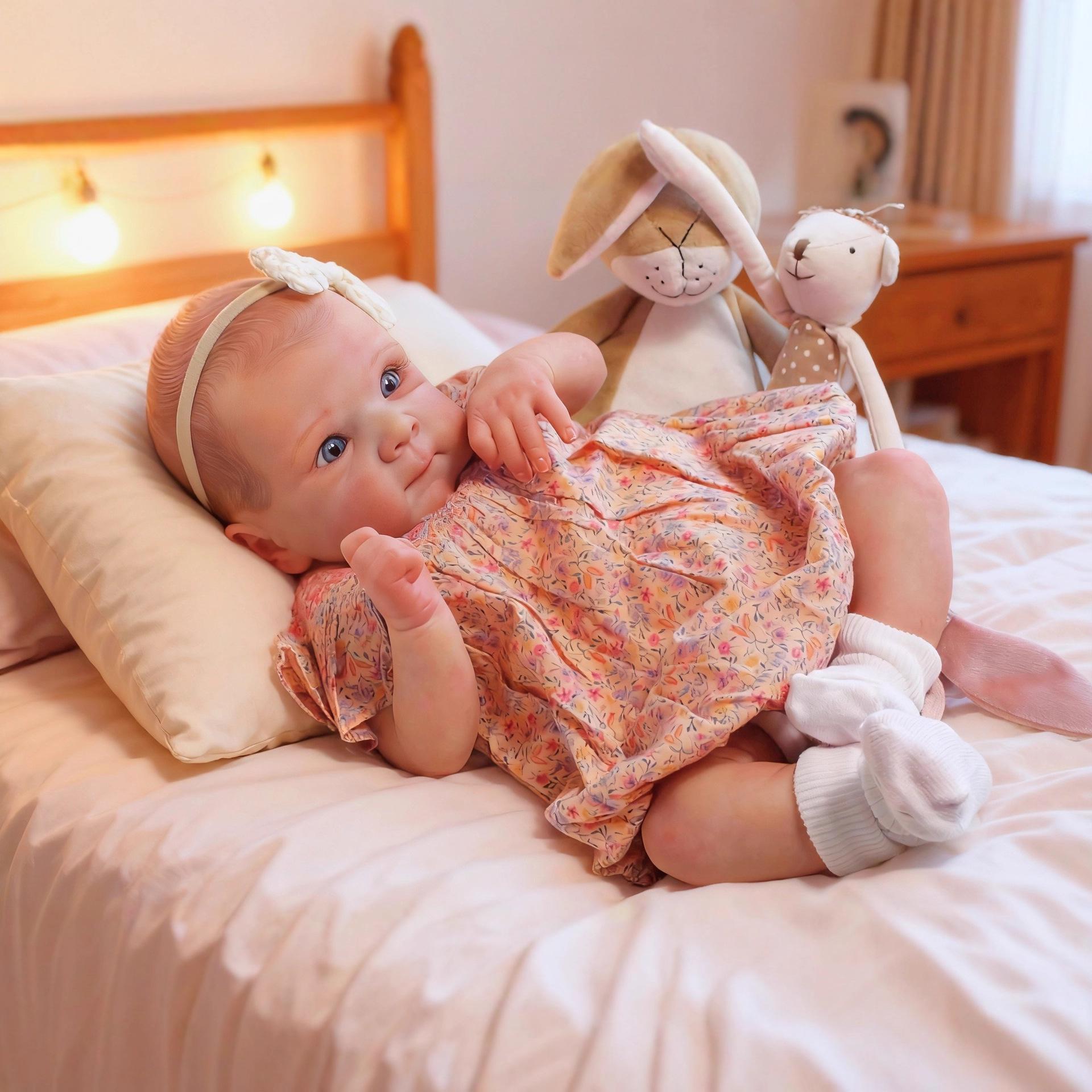 18 Lace Sleeve One-piece Bodysuit for Bettie Reborn Doll 18-inch cloth body doll