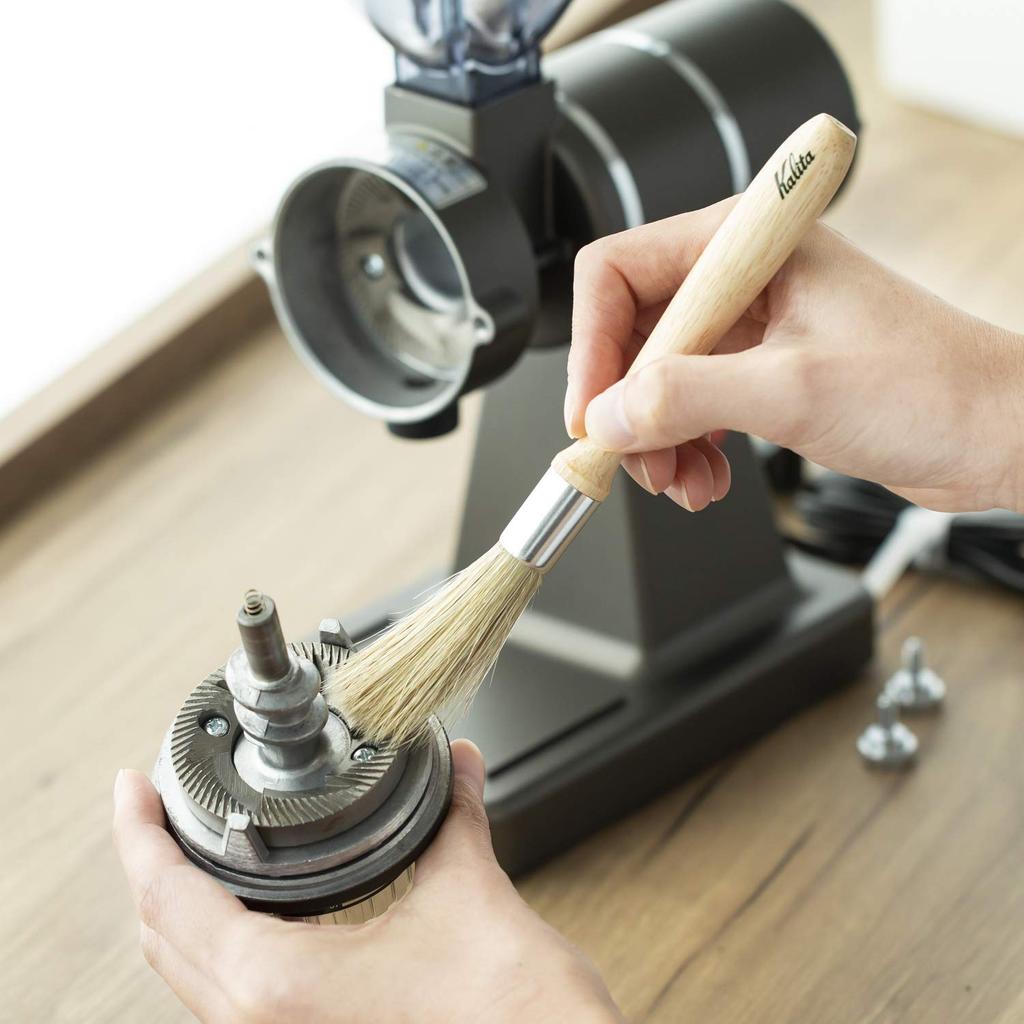 Kalita Coffee Mill Brush, Cleaning & Care #44301