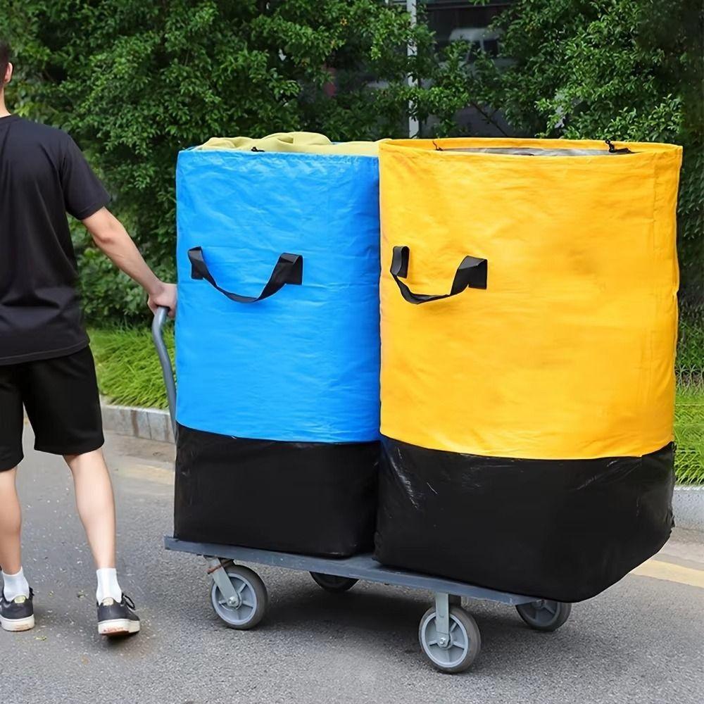 Thickened Logistics Woven Bag 110/120cm Home Packaging Bag Logistics Transfer Bag Home Organizer