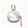 Cute Cartoon Bag Pendant Creative Girl Heart Kt Cat Keychain Mini Stud Earrings Storage Bag