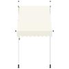 Retractable Awning Manual Operation 150 Cm Cream White
