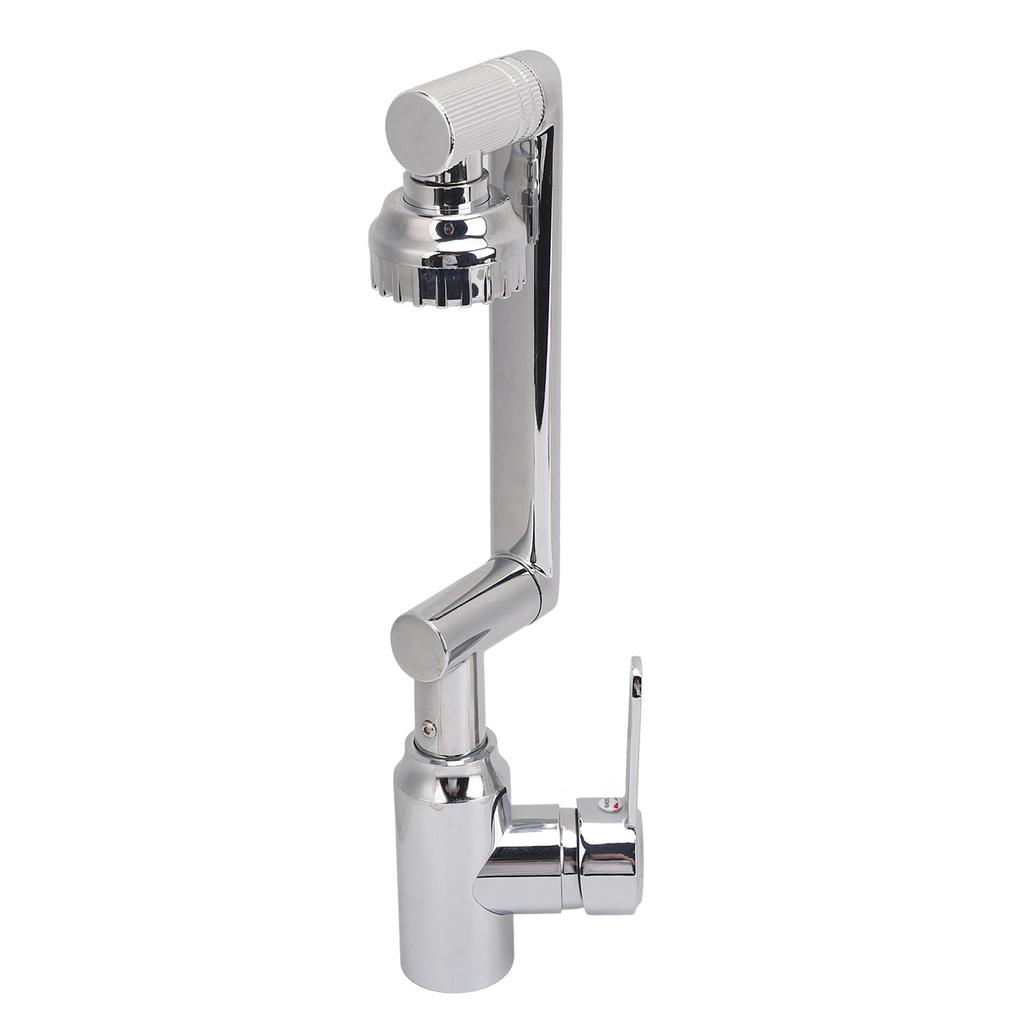  Swivel Faucet Stainless Steel Electroplating 360 Degrees Rotation Kitchen Hot and Cold Wat