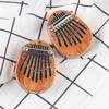 1Pcs Wood Mini Thumb Piano Musical 8 Tones Portable Beginner Finger Piano Kalimba Musical Instruments