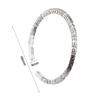 Adjustable Vintage Carved Totem Bracelet Opening Design Silver Color Fish Sleeve Bracelet  Unisex