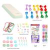 DIY Children's Bracelet Weaving Set: Colorful Craft Toy for Girls