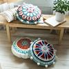 Moroccan Ethnic Hand-embroidered Round Pillow Sofa Living Room Decoration Indian Southeast Asian Style Bay Window Pillow Case